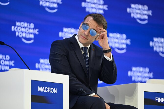 Vida Press nuotr./Emmanuelis Macronas