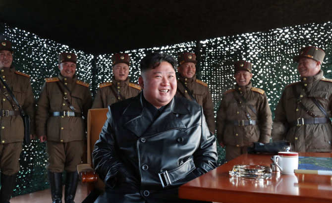 AFP/„Scanpix“ nuotr./Kim Jong Unas