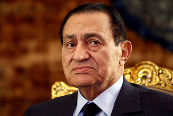 „Reuters“/„Scanpix“ nuotr./Hosni Mubarakas