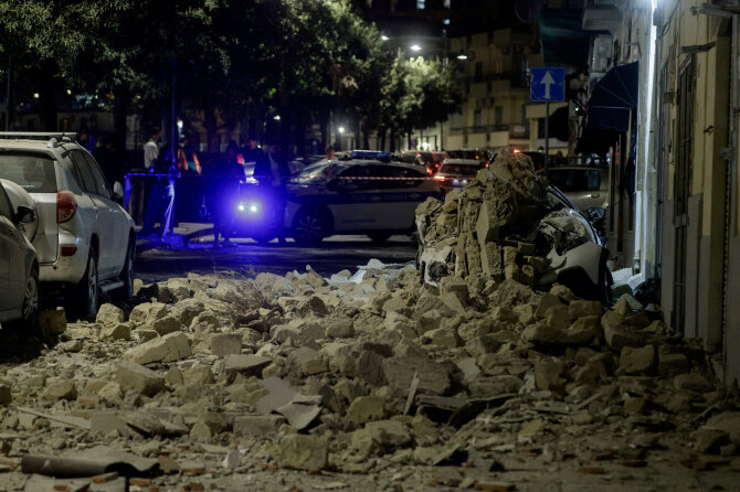 Žemės drebėjimas Neapolyje / REUTERS