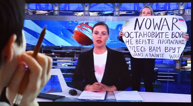 AFP/ „Scanpix“ nuotr./Rusijos televizija
