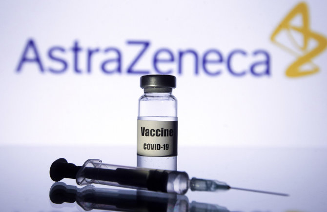„Scanpix“/„ZUMAPRESS.com“ nuotr./„AstraZeneca“ vakcina