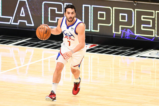 „Scanpix“ nuotr./Facundo Campazzo nepavyko įsitvirtinti NBA lygoje