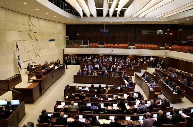 „Reuters“/„Scanpix“ nuotr./Izraelio parlamentas (Knesetas)