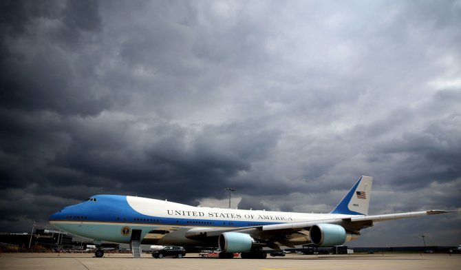 AFP/„Scanpix“ nuotr./„Air Force One“