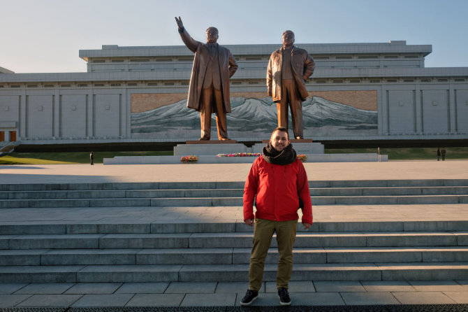 Karolio Žukausko nuotr./Šiaurės Korėjoje