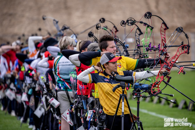 „World Archery“ nuotr./Inga Timinskienė