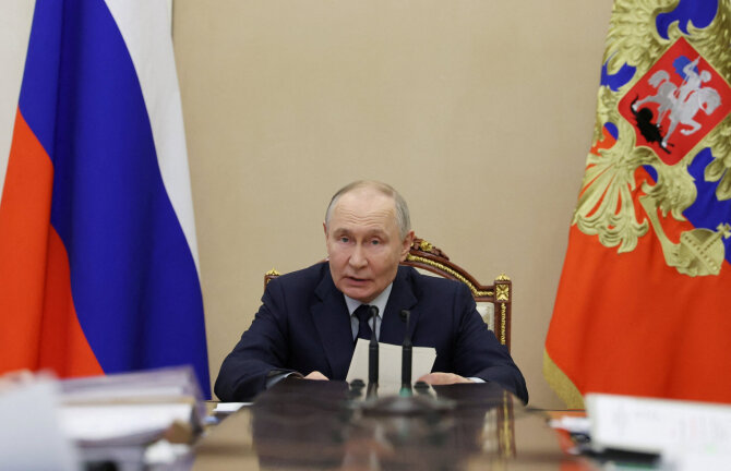 Vladimiras Putinas / Vyacheslav Prokofyev / via REUTERS