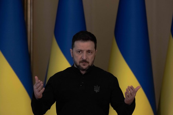 AFP/„Scanpix“ nuotr./Volodymyras Zelenskis