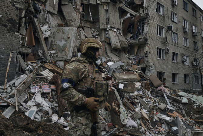 AP/„Scanpix“ nuotr./Ukrainos karys Avdijivkoje
