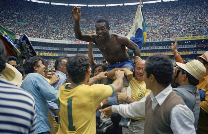 „Scanpix“/AP nuotr./Pele triumfas 1970-ųjų pasaulio futbolo čempionate