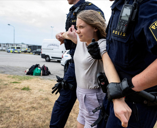 „Reuters“/„Scanpix“ nuotr./Greta Thunberg