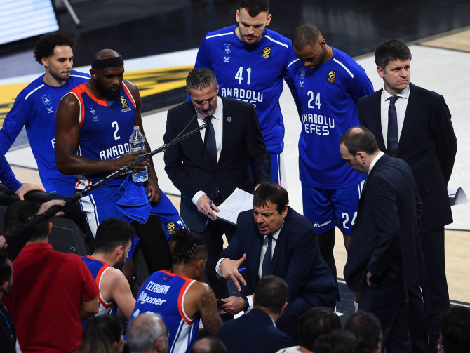 Scanpix/IMAGO/Seskim Photo nuotr./„Anadolu Efes“ krepšininkai