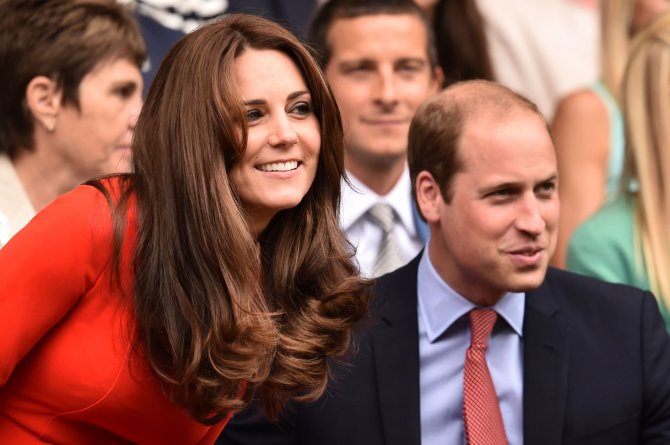 AFP/„Scanpix“ nuotr./Kembridžo hercogiene Catherine ir princas Williamas