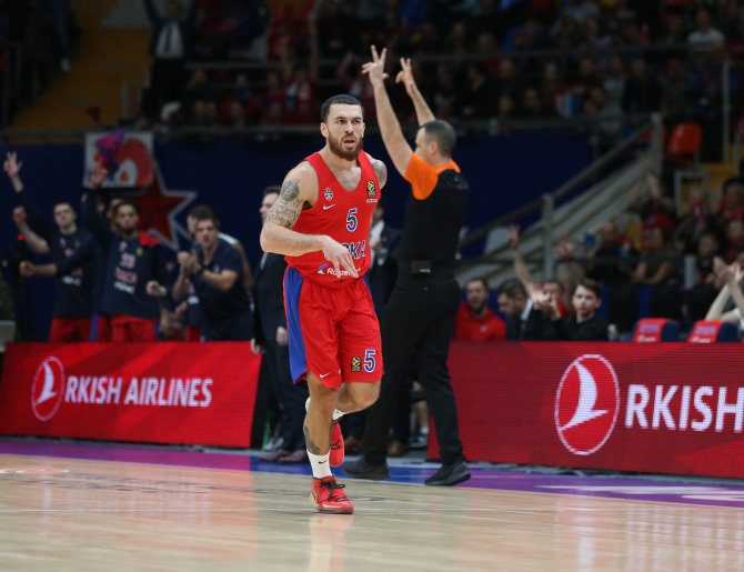 Euroleague.net nuotr./Mike'as Jamesas