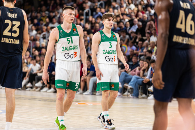 zalgiris.lt nuotr./Arnas Butkevičius ir Dovydas Giedraitis