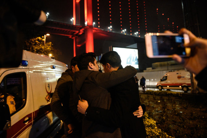 „Scanpix“/AP nuotr./Išpuolis Stambule