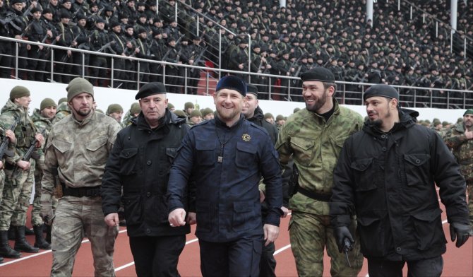 „Scanpix“/AP nuotr./Ramzanas Kadyrovas
