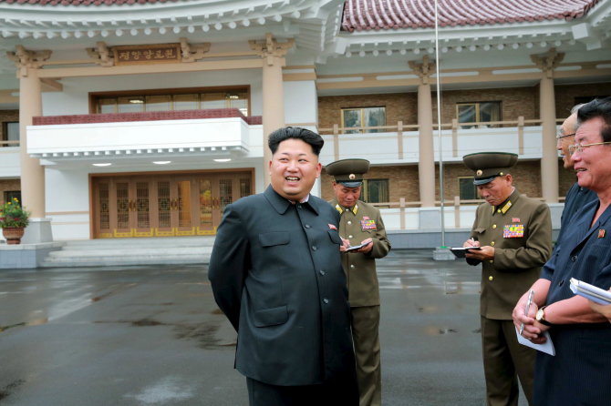 „Reuters“/„Scanpix“ nuotr./Kim Jong Unas