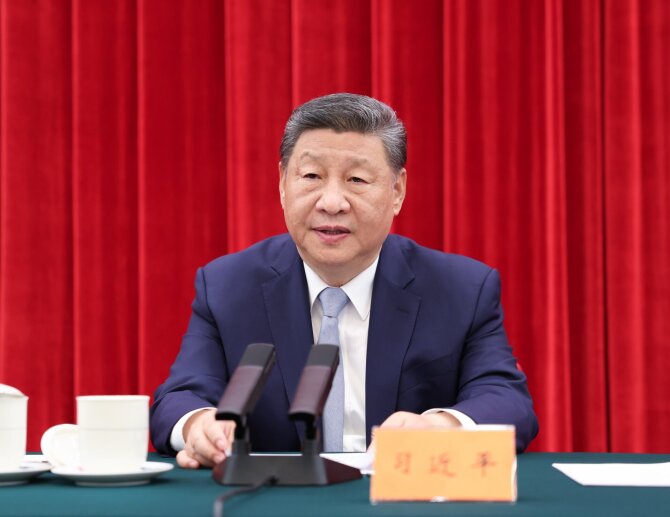 Xi Jinpingas / Wang Zhuangfei / ZUMAPRESS.com