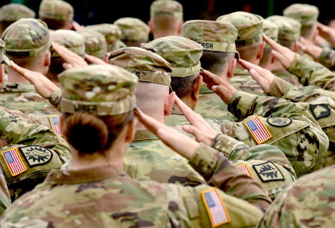 AFP/„Scanpix“ nuotr./JAV kariai 
