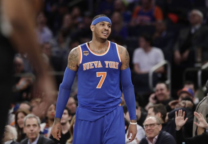 AFP/„Scanpix“ nuotr./Carmelo Anthony