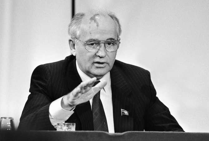 „Zuma Press“/„Scanpix“ nuotr./Michailas Gorbačiovas