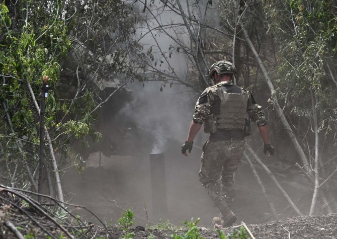 „AFP“/„Scanpix“/Ukrainos kariai prie Avdijivkos