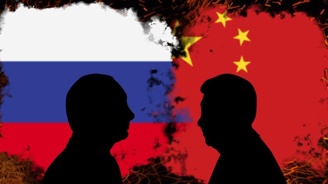 „Shutterstock“/Rusija ir Kinija