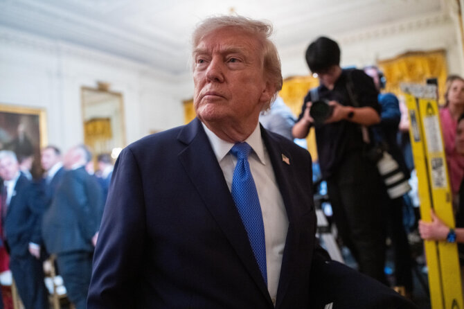 Donaldas Trumpas / Aaron Schwartz - Pool via CNP / picture alliance / Consolidated News Photos