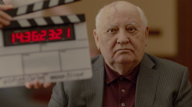 Projekto partnerių nuotr./Kadras iš filmo „Herzogas / Gorbačiovas“