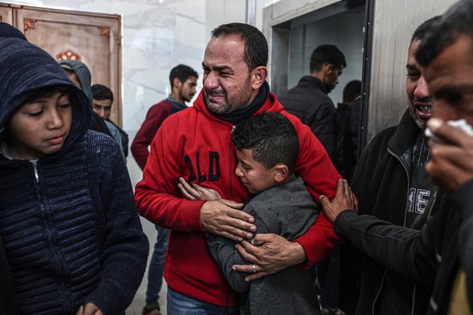 „AFP“/„Scanpix“/Gazos Ruožo gyventojai