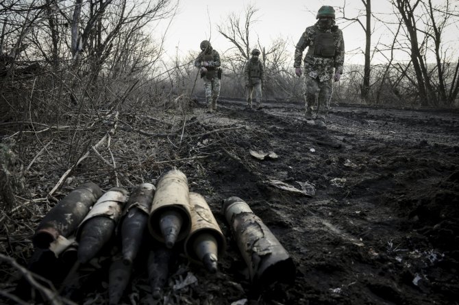 Karas Ukrainoje / Oleg Petrasiuk / AP