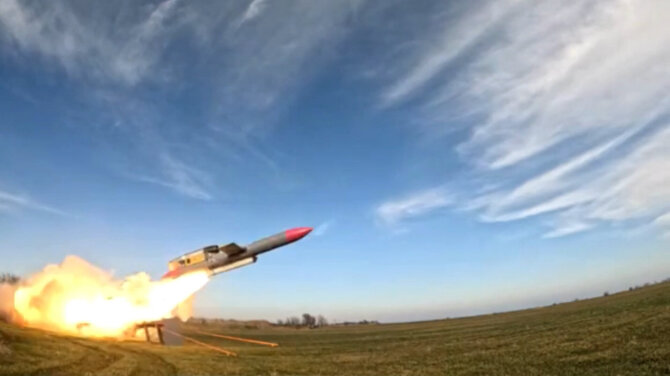 AFP/ „Scanpix“/Raketa „Flamingo“