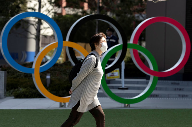 „Reuters“/„Scanpix“ nuotr./Tokijo olimpinių žaidynių likimas vis dar neaiškus