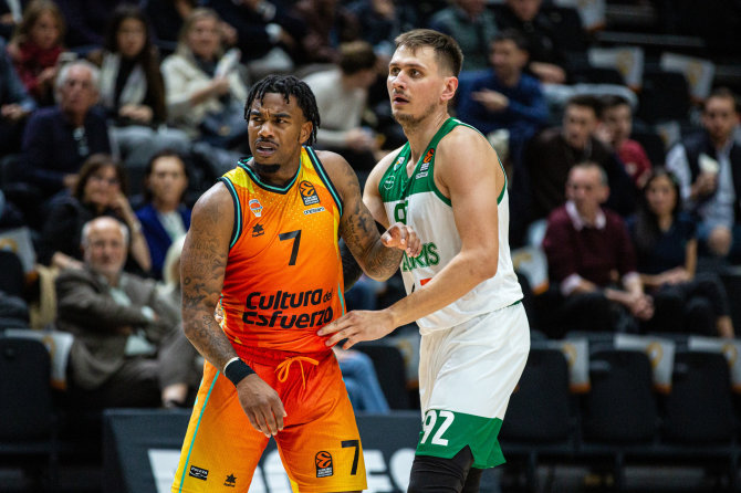 zalgiris.lt nuotr./Chrisas Jonesas ir Edgaras Ulanovas