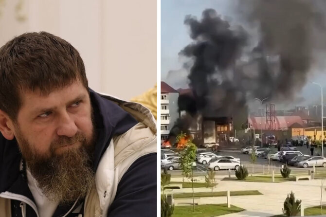 15min koliažas/Ramzanas Kadyrovas, Groznas