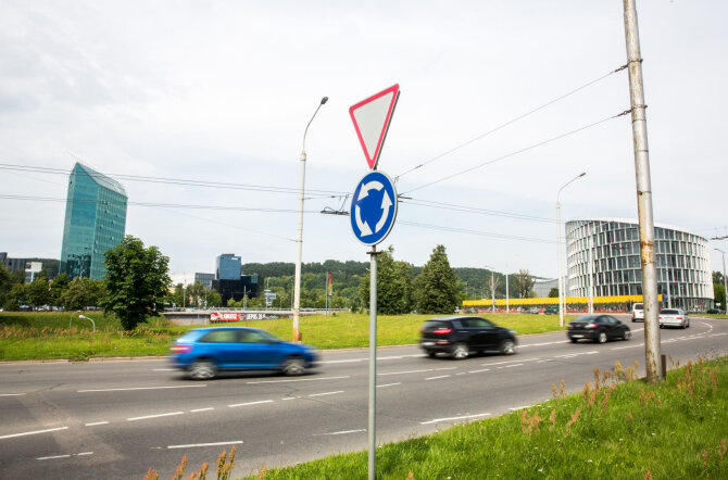 Luko Balandžio / 15min nuotr./Eismas