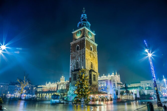 123rf.com nuotr. / Kalėdų mugė Krokuvoje