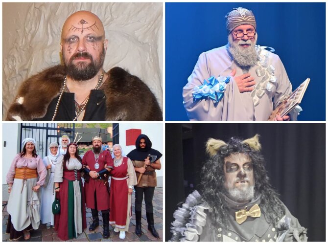 Asmeninės nuotr./ 15min koliažas/Mėgėjų teatras – netikėtai atrasta dar viena širdžiai miela veikla