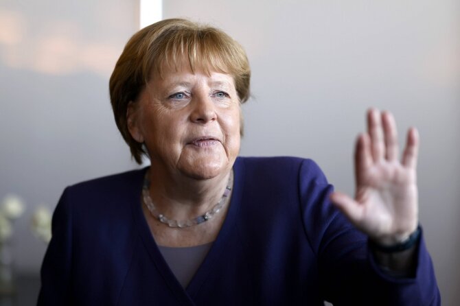 Angela Merkel / IMAGO/Christoph Hardt / IMAGO/Panama Pictures