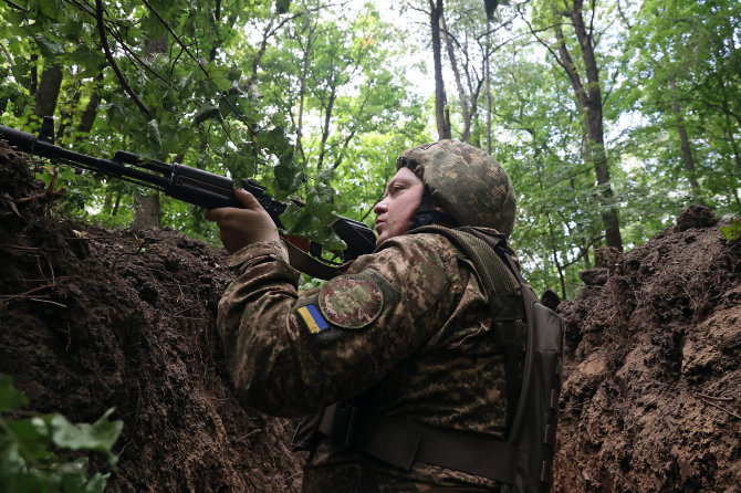 „SIPA“/„Scanpix“/Karas Ukrainoje