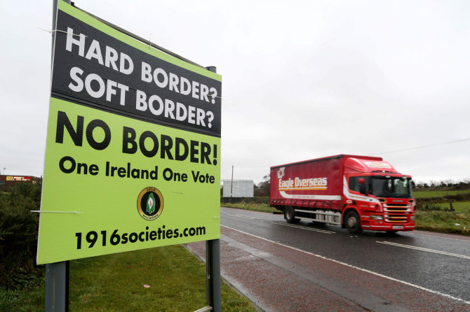 AFP/„Scanpix“ nuotr./Šiaurės Airija bando nuspėti ateitį po „Brexit“