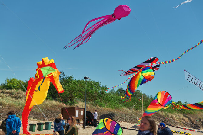Organizatorių nuotr./Aitvarų festivalis „Vėjų vėjai“