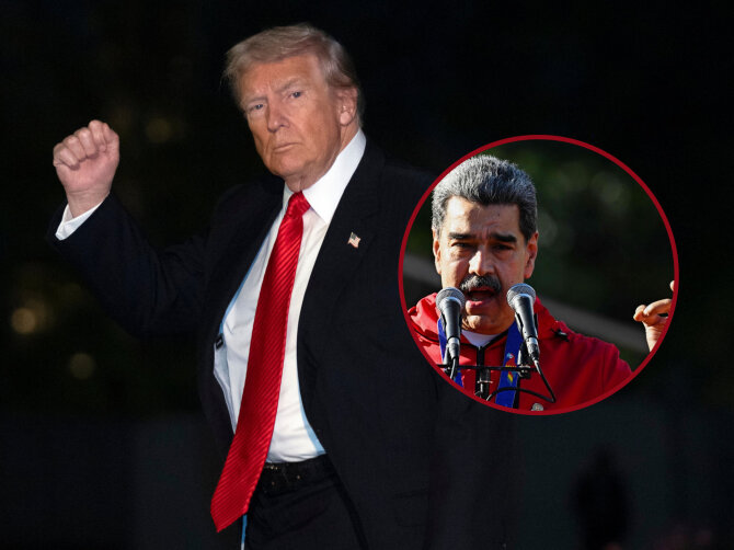 15min koliažas/Donaldas Trumpas, Nicolas Maduro