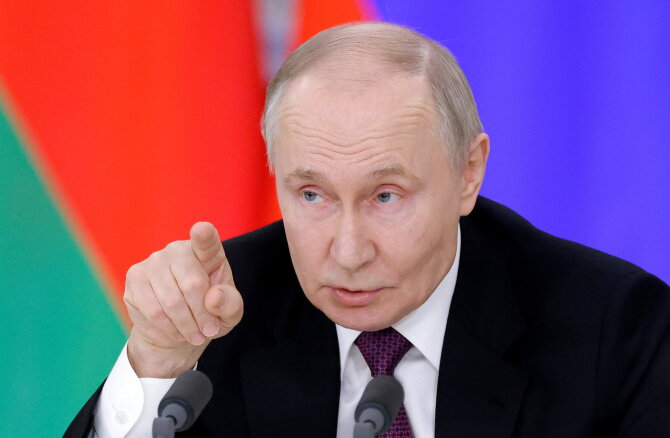 „Reuters“/„Scanpix“/Vladimiras Putinas
