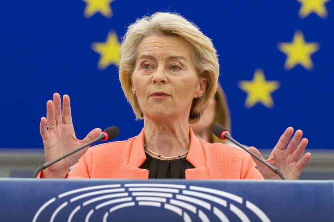 U. von der Leyen / JEAN-CHRISTOPHE VERHAEGEN / AFP