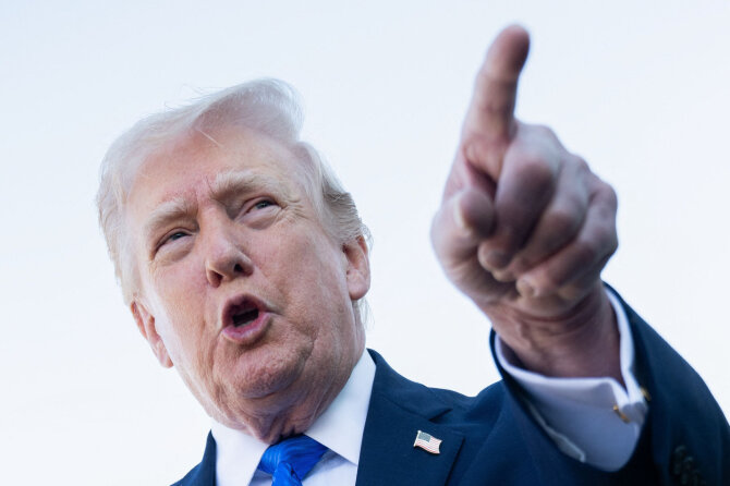 Donaldas Trumpas / SAUL LOEB / AFP