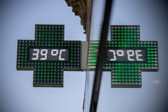 SIPA/ „Scanpix“/Karščiai Europoje