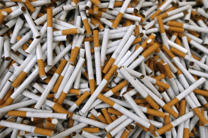 „Reuters“/„Scanpix“ nuotr./Cigaretės